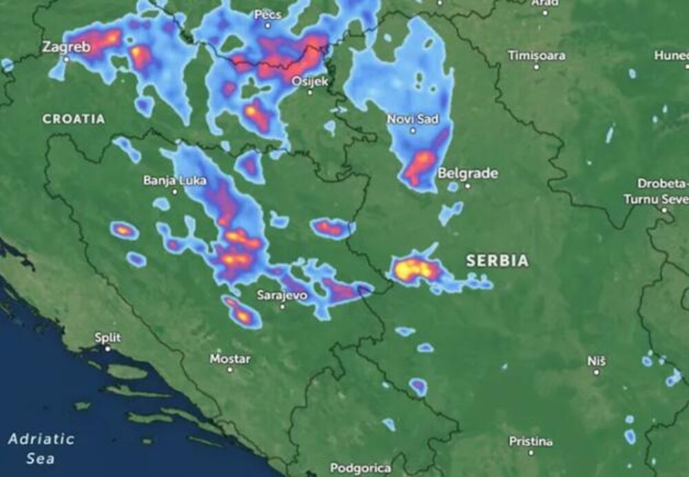 Kretanje nevremena
