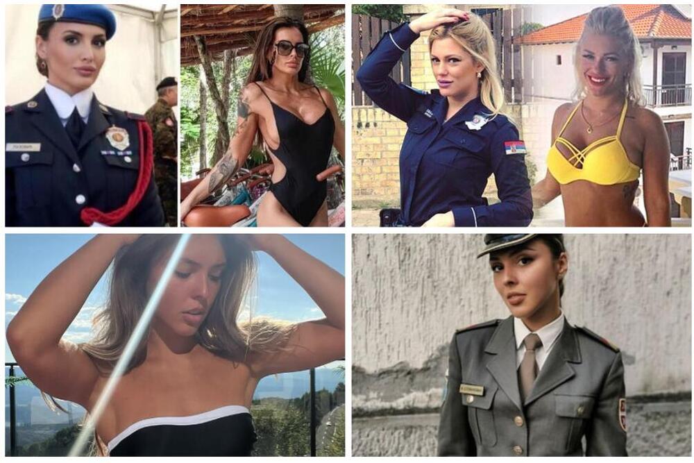 OVO SU NAJLEPŠE SRPKINJE KOJE NOSE UNIFORME: Na mrežama imaju "drugo lice", neće vam biti dobro (FOTO)
