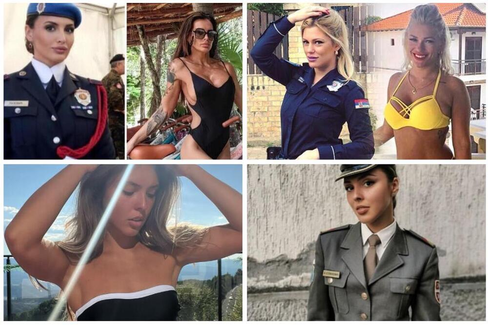 OVO SU NAJLEPŠE SRPKINJE KOJE NOSE UNIFORME: Na mrežama imaju "drugo lice", neće vam biti dobro (FOTO)