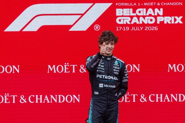 Kimi Antoneli najbolji u Belgiji! Hamilton da se pita šta ga sve nije i neće zadesiti (Video/Foto)