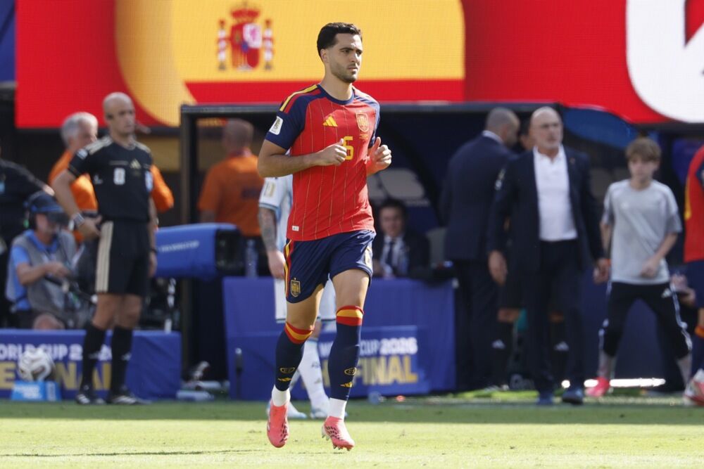 Mikel Merino tokom finala Svetskog prvenstva 2026. godine