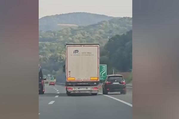 Bahati vozač BMW džipa na auto-putu Miloš Veliki vozi kao da je u igrici: Očevici u neverici! "Obilazio je i..."