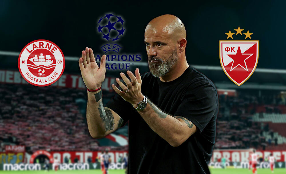 Crvena zvezda borbu za elitu kreće iz Severne Irske: Sve osim pobede nad Larnom ravno čudu (Video/Foto)