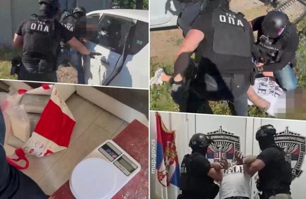 Ovako je uhapšen narko-diler u Beogradu: Specijalci ga izvukli iz vozila, pa mu stavili lisice! Celu kuću pretresli