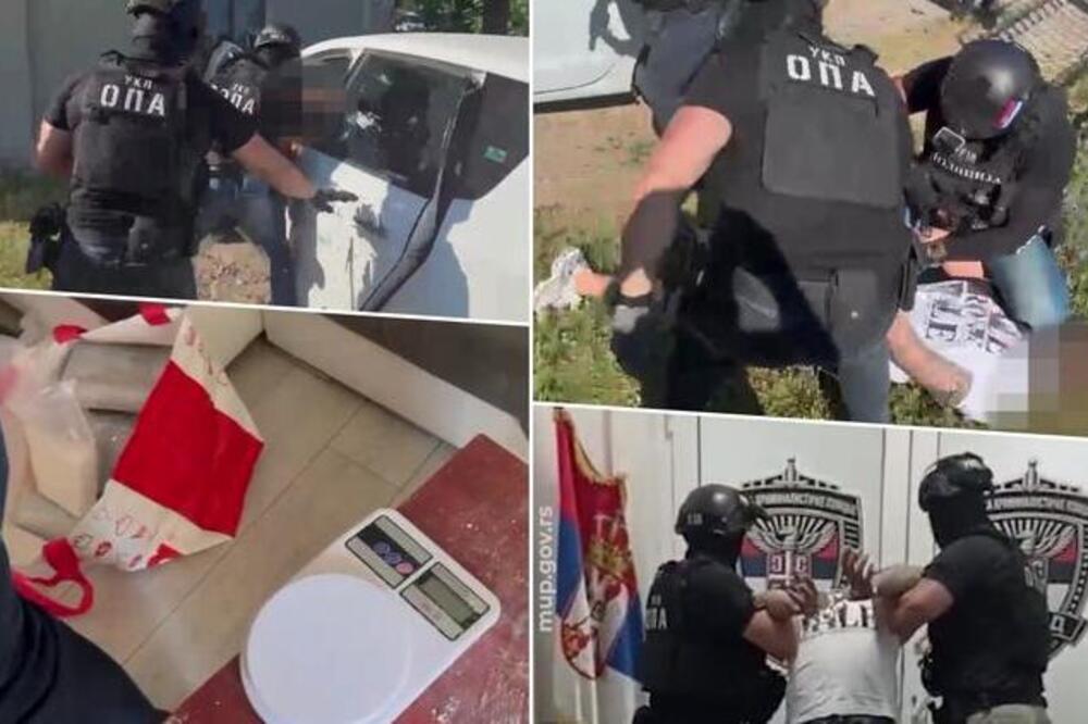Ovako je uhapšen narko-diler u Beogradu: Specijalci ga izvukli iz vozila, pa mu stavili lisice! Celu kuću pretresli