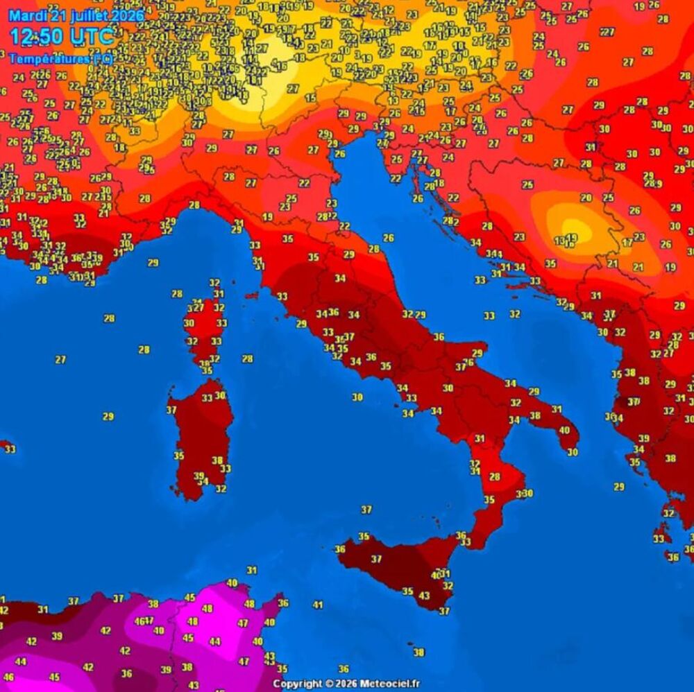 Nevreme mapa