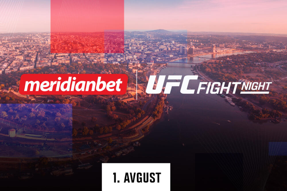 PIŠE SE ISTORIJA U ARENI: Meridianbet zvanični sponzor UFC Fight Night Belgrade!