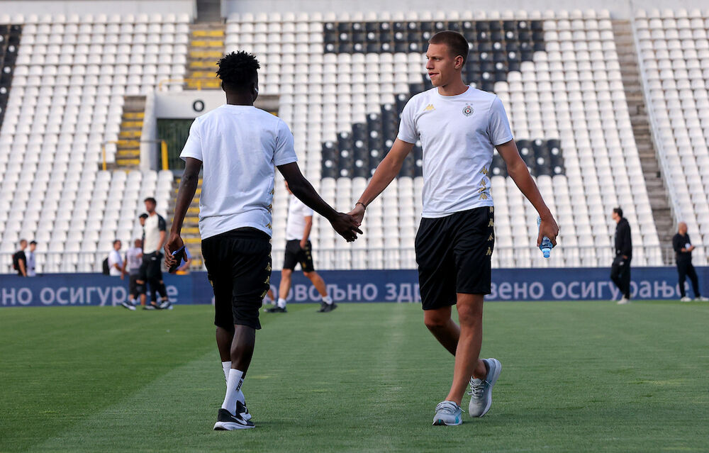 Ibrahim Zubairu, FK Partizan, Ognjen Ugrešić