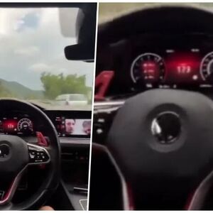 Bahati vozač divlja srpskim putevima, kamere sve zabeležile: Neverovatan snimak BAHATE VOŽNJE! (VIDEO)