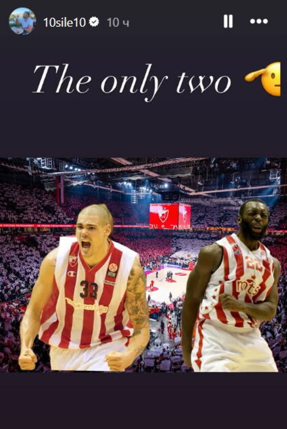 Objava Branka Lazića na Instagramu