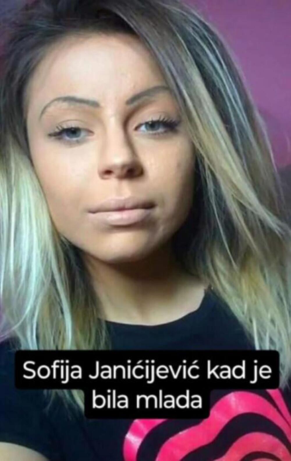 SOFIJA JANIĆIJEVIĆ "PROMENILA GLAVU": Ovako je izgledala pre operacija, NE BISTE JE PREPOZNALI ZA 3 ŽIVOTA (FOTO)