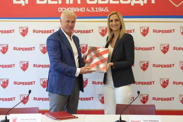 Superbet postao generalni sponzor SD Crvena zvezda