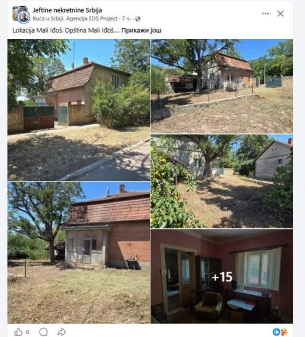 Jeftina kuća na prodaju