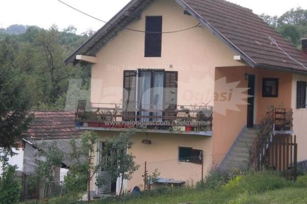 Na prodaju kompletno seosko domaćinstvo! 154 ara, ima livadu, njivu, voćnjak i šumu, može da se menja za stan