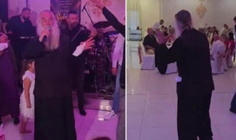 "GDE BAŠ TU NAJSKUPLJU?" Sveštenik na proslavi zapevao najveći hit Šabana Šaulića, slušajte samo (VIDEO)