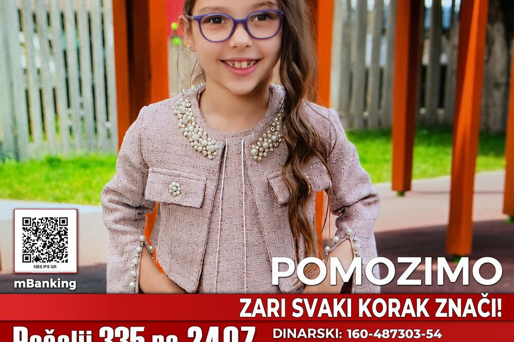 Zara je heroj od rođenja: Živi sa retkom bolešću i sa cerebralnom paralizom, pomozimo joj da ima srećno detinjstvo