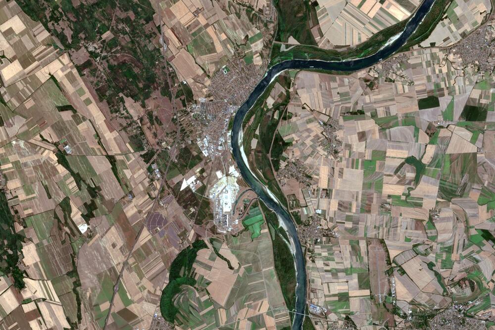 Sateliti otkrili nikad šokantniju sliku Dunava: Nezapamćena kriza na rekama vidi se čak iz svemira (FOTO)