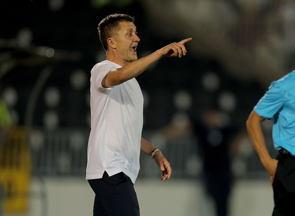 Saša Ilić na utakmici Partizana i Tobola