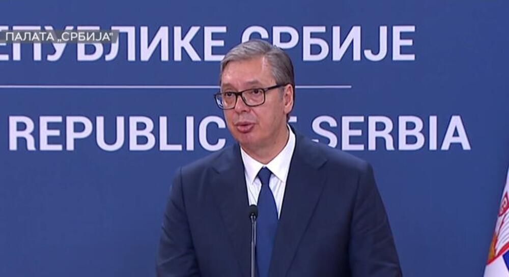 (UŽIVO) VUČIĆ SE OBRAĆA POSLE SASTANKA SA ZELENSKIM: Poštujemo teritorijalni integritet Ukrajine!