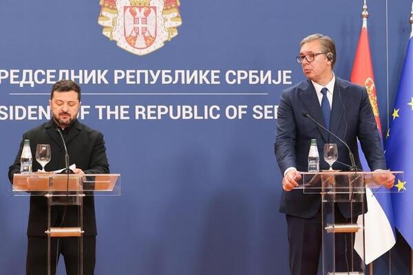 "UKRAJINA ĆE UVEK IMATI PODRŠKU SRBIJE, BOJIM SE DA NAM SLEDI TEŠKA ZIMA": Vučić i Zelenski se obratili javnosti!