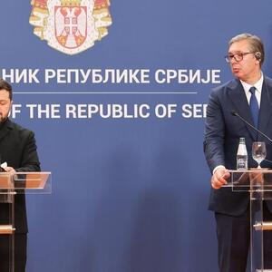 (UŽIVO) VUČIĆ I ZELENSKI SE OBRAĆAJU JAVNOSTI: "Po tom pitanju ne postoji nikakvo ali"!