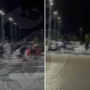 Opšta makljaža navijača Dinama i Hajduka na aerodromu: Pojavio se snimak, policije nema nigde, pesnice sevaju VIDEO