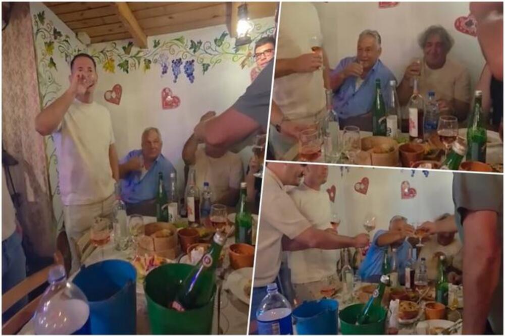 ORBAN SE OPUSTIO U SRBIJI, POSLE GUČE NASTAVIO PROVOD U KAFANI: Sinoć se veselio sa Bobanom Markovićem i trubačima