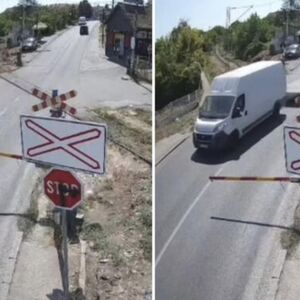 Pojavio se najjeziviji mogući snimak sa pružnog prelaza u Železniku: Dobro, ljudi, da li je realno? (VIDEO)