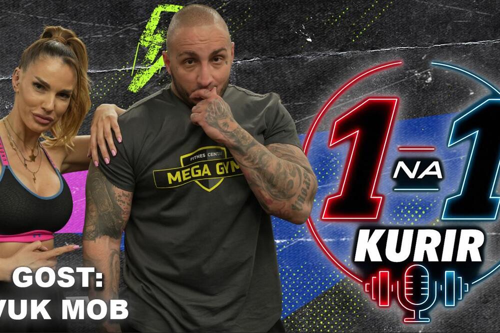 &bdquo;ZAŠTO SAM ODLUČIO DA UĐEM U RING&ldquo;- Vuk Mob u podkastu &bdquo;1 na 1 Gymcast&ldquo; večeras na Kurirovom YouTube kanalu