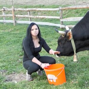 PRELEPA MLADA EMINA VOZI TRAKTOR, ŠIŠA OVCE I BRINE OD 20 KRAVA Nema čega da se STIDI: "KAD VIDIM KAKVIH SVE IMA.."