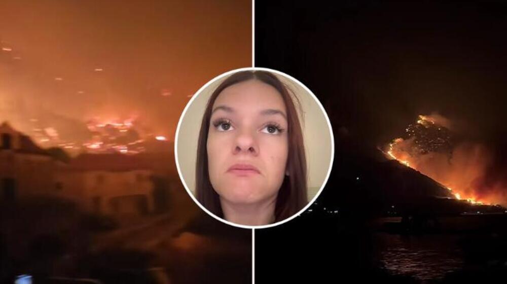 "Uzela sam sina i pobegla": Influenserka opisala horor koji je gledala pred svojom kućom, požar kulja na sve strane