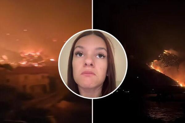 "Uzela sam sina i pobegla": Influenserka opisala horor koji je gledala pred svojom kućom, požar kulja na sve strane