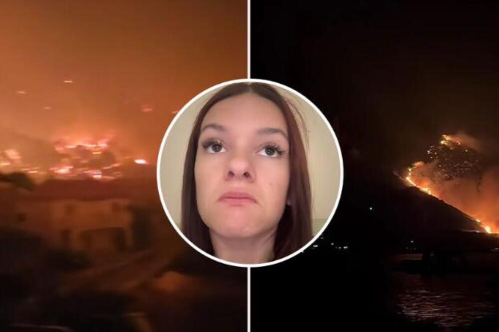 "Uzela sam sina i pobegla": Influenserka opisala horor koji je gledala pred svojom kućom, požar kulja na sve strane