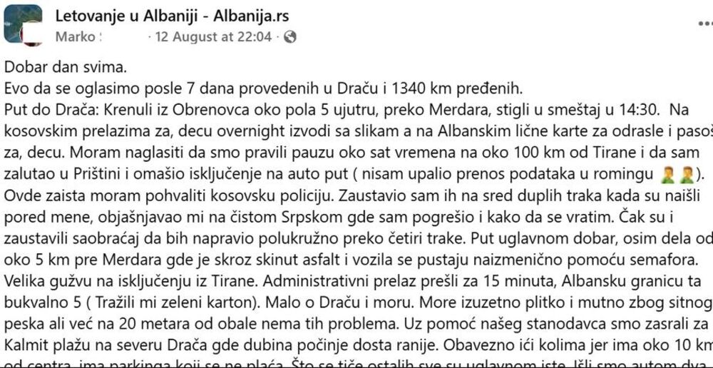 Letovanje u Albaniji