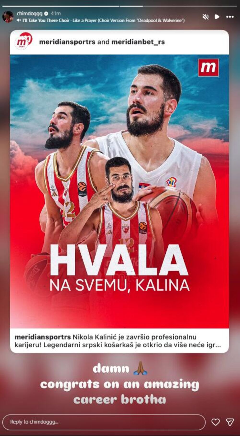 Čima Moneke, Nikola Kalinić