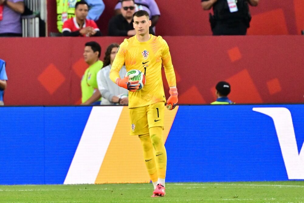 Dominik Livaković na utakmici Paname i Hrvatske u L grupi Svetskog prvenstva 2026. godine