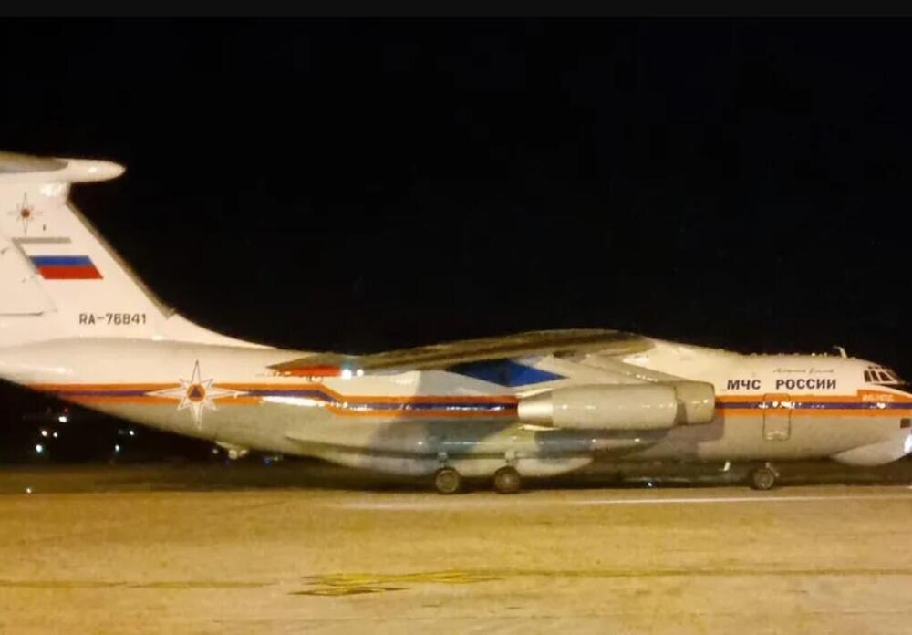 U Niš sleteo ruski Iljušin Il-76TD!