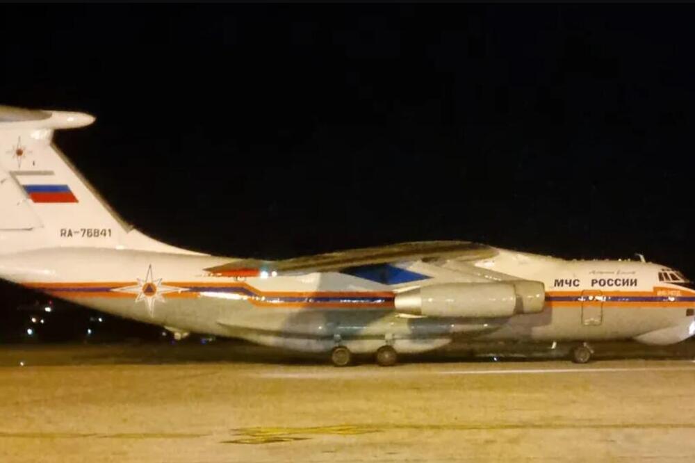 U Niš sleteo ruski Iljušin Il-76TD!