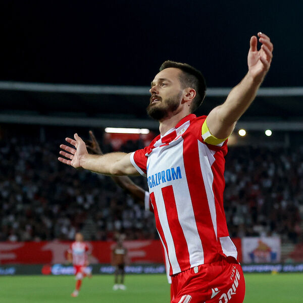 Kapitenski ples Ivanića i magične lopte Elšnika! Crvena zvezda na korak do Lige Evrope (Video/Foto)