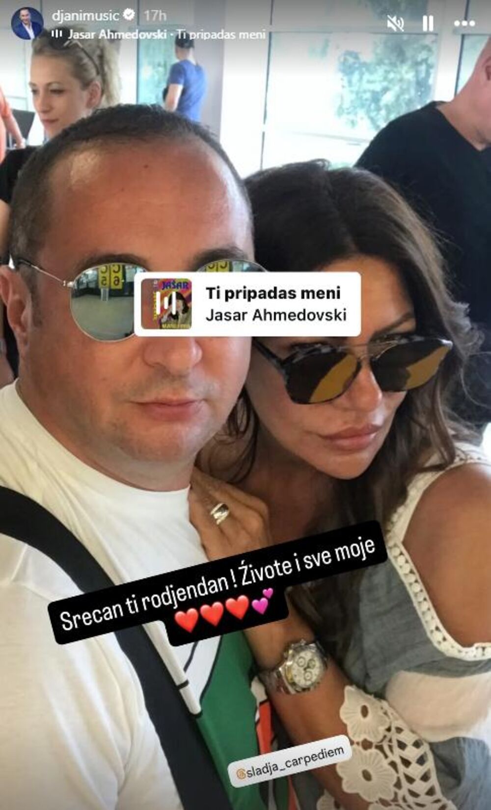 Radiša Trajković Đani, Slađa Trajković