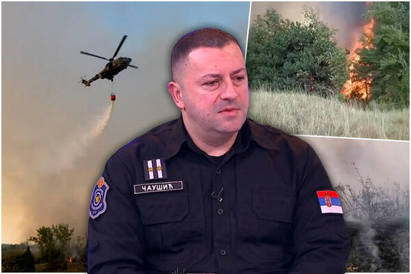 "Dežuraćemo možda i do Nove godine, bez kiše nema gašenja" Čaušić izneo informacije o požaru u Deliblatskoj peščari