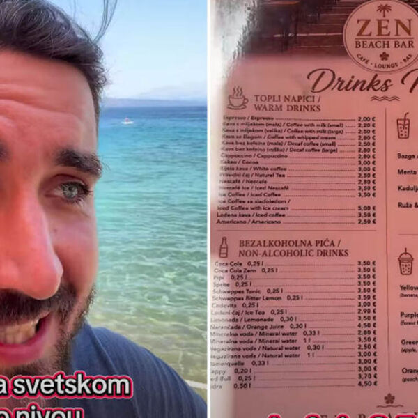Ada Ciganlija skuplja od Hvara! Srbin uporedio cene i izazvao haos na mrežama