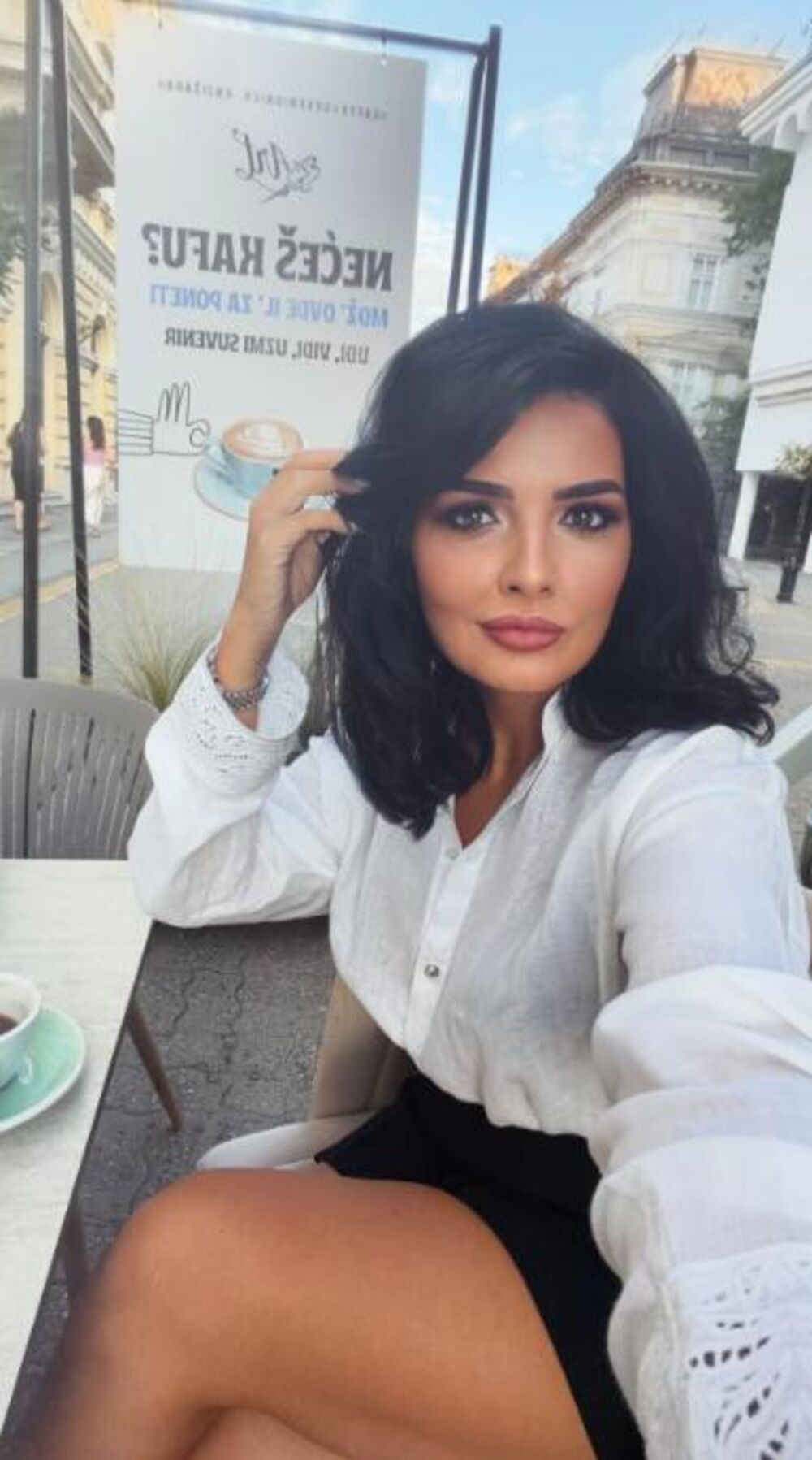 Milena Popović u miniću