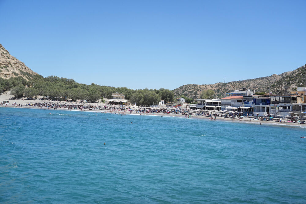 More, Grčka, Plaža, Matala