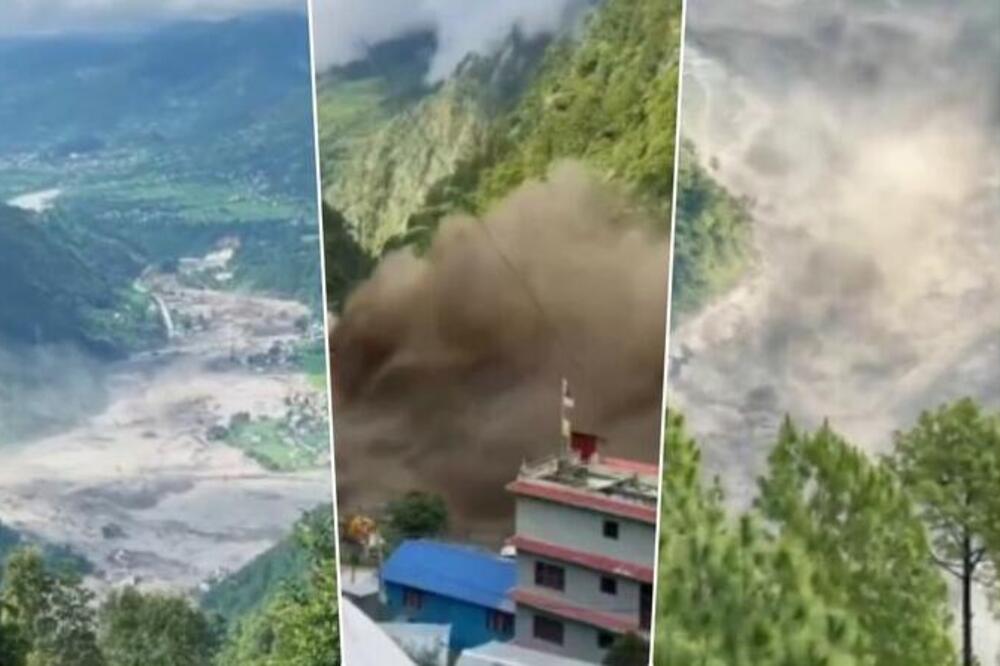 VODA NOSI SVE PRED SOBOM! Razorne poplave uništile Nepal, čitava sela odsečena, strahuje se od još VEĆE KATASTROFE