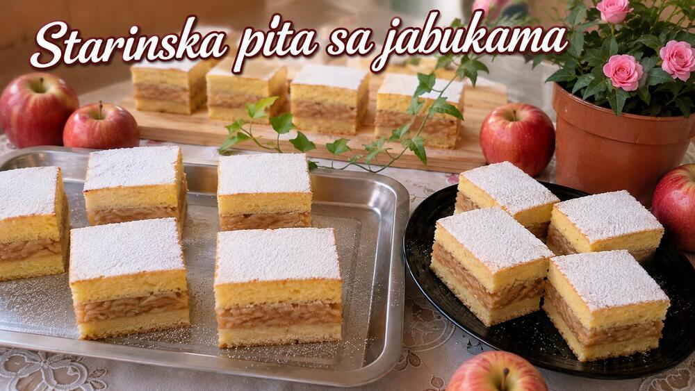 Recept za starinsku pitu sa jabukama koju svi obožavaju: Mekana kao duša, a brzo bude gotova