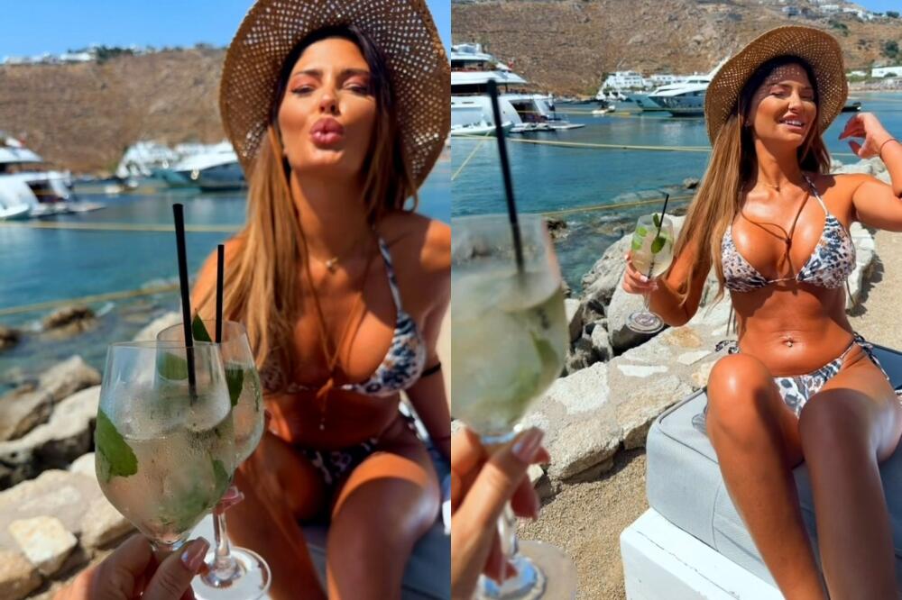 OVAKO SE ŽIVI POSLE RAZVODA: Voditeljka Pinka pokorila Grčku, na ovoj boginji sve puca, alal joj vera kako izgleda
