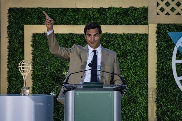 Federer plakao pri ulasku u Kuću slavnih, spomenuo i Novaka!