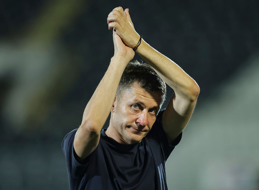 Saša Ilić na utakmici Partizana i OFK Beograda u sezoni 2026/27 Superlige Srbije