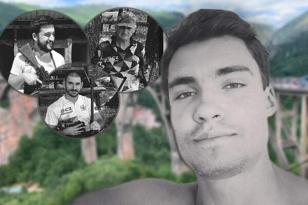 PUCAO KAO LUD DOK NISU SVI POPADALI: Ovo su Nemanja, Petar i Momir koje je Rus ubio u Danilovgradu! (FOTO)
